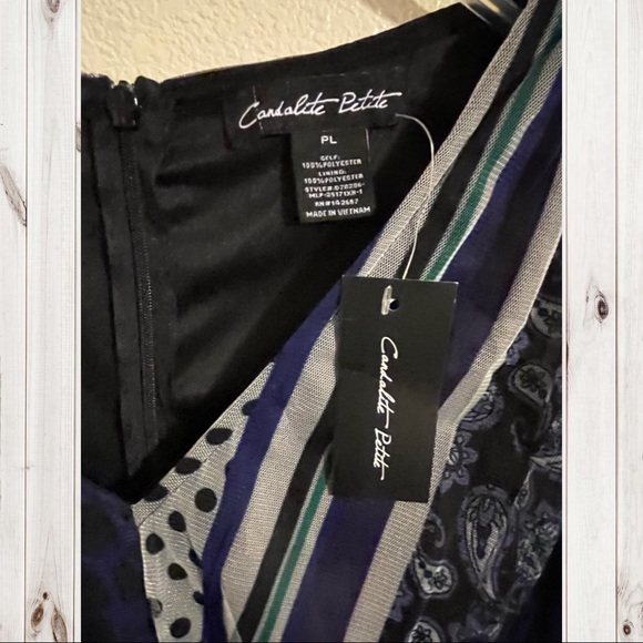 CANDALITE PETITE DRESS - Picture 2 of 3